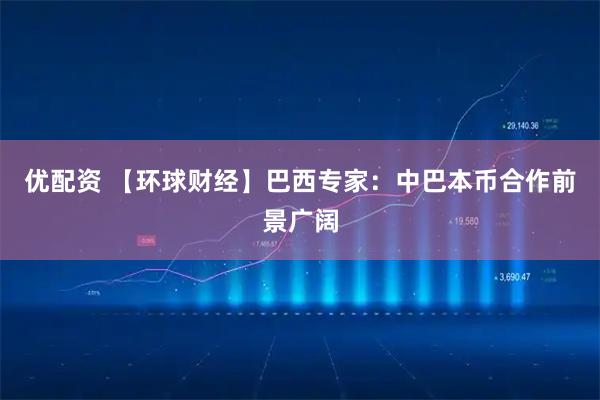 优配资 【环球财经】巴西专家：中巴本币合作前景广阔