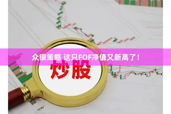 众银策略 这只FOF净值又新高了！